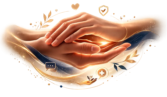 یک عکس با ظاهر انیمیشنی به معنای حمایت